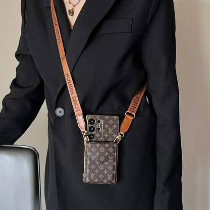 Crossbody LV Phone Case for Samsung Galaxy S22-S26 Series