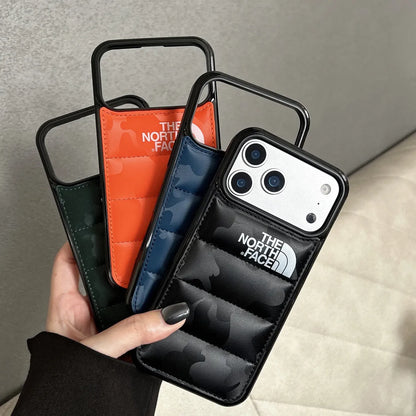 Premium Puffer Jacket Phone Case for iPhone 12-17