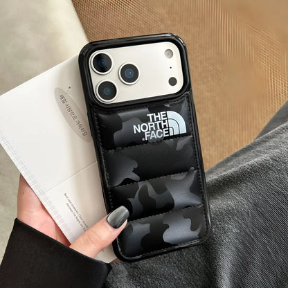 Premium Puffer Jacket Phone Case for iPhone 12-17