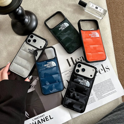 Premium Puffer Jacket Phone Case for iPhone 12-17
