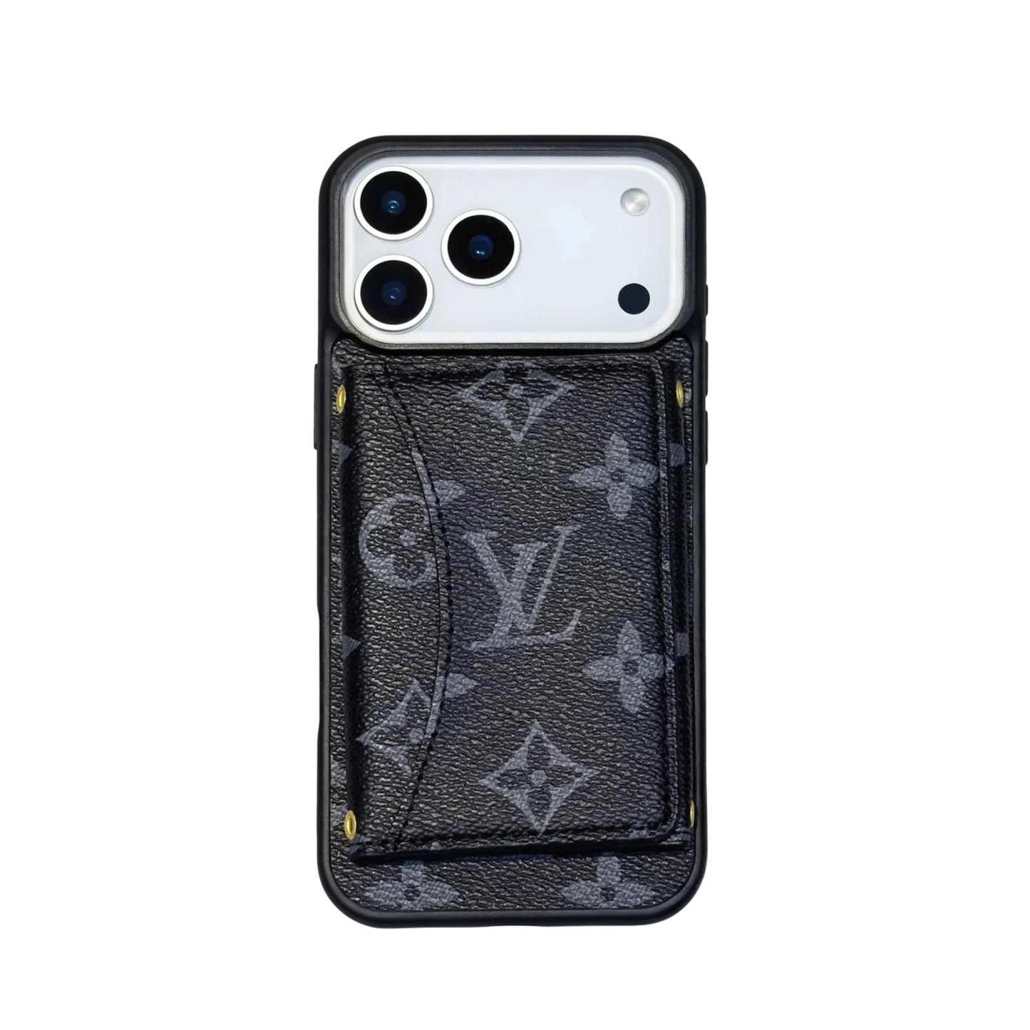 Luxury Card Holder Wallet Style Phone Case for iPhone 12-17 Series