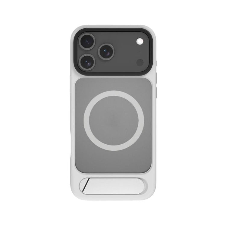MagSafe Invisible Tilt Holder PC Hybrid TPU Case For iPhone 17 / 16 / 15 / 14