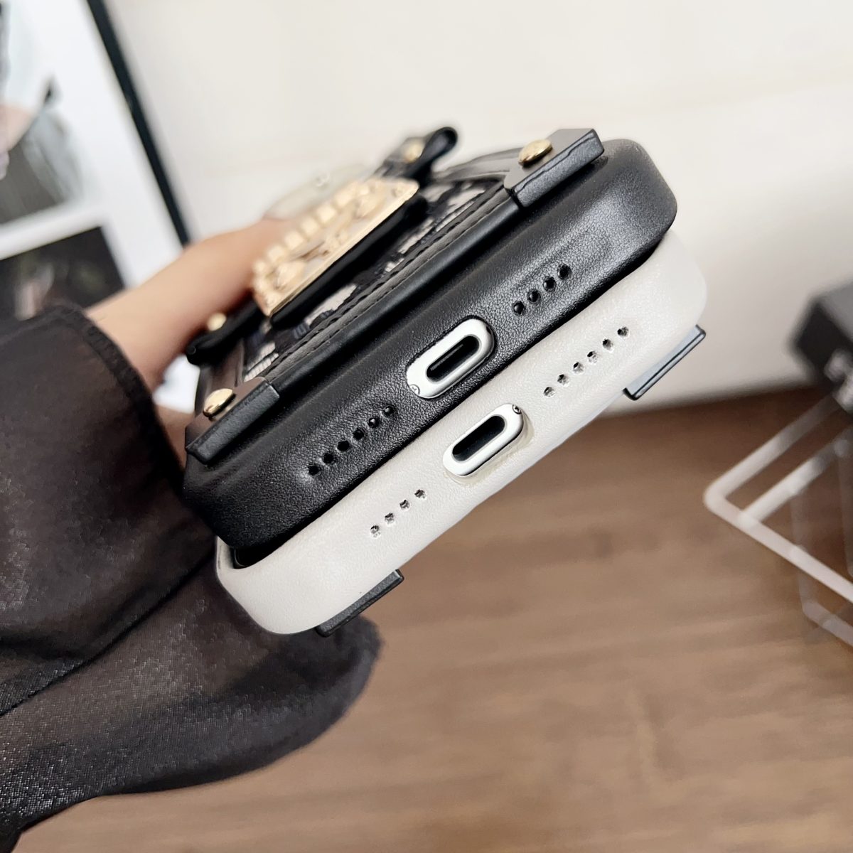 Fashion Dior Crossbody Phone Case iPhone 12-17 Series