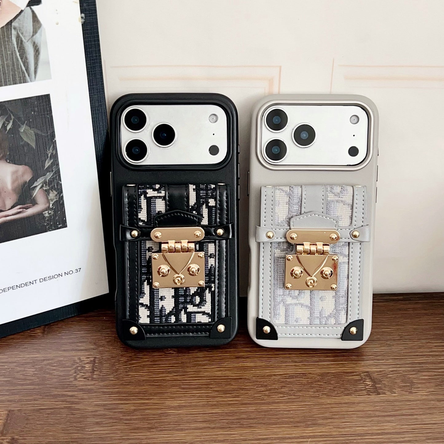 Fashion Dior Crossbody Phone Case iPhone 12-17 Series