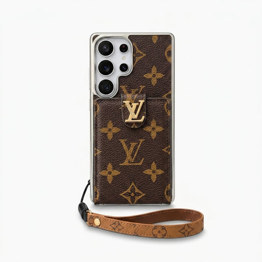 Luxury Style Leather Wallet Case for Samsung Galaxy S23-S26 Series