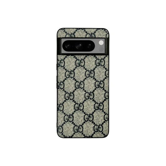 Luxury Gucci Monogram Canvas Classic Blue Case For Google Pixel