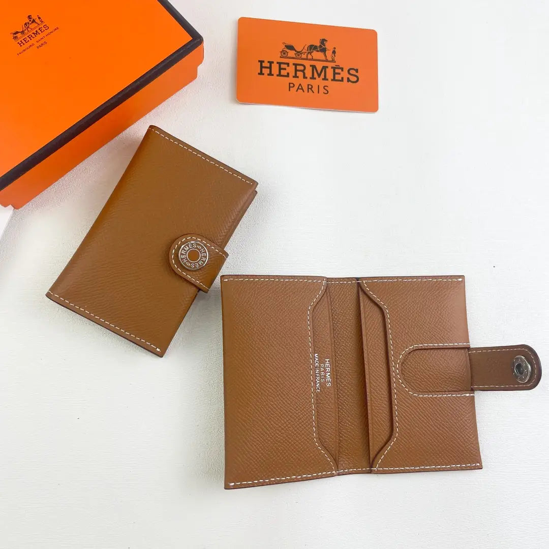 Luxury HRMS Calfskin Card Holder