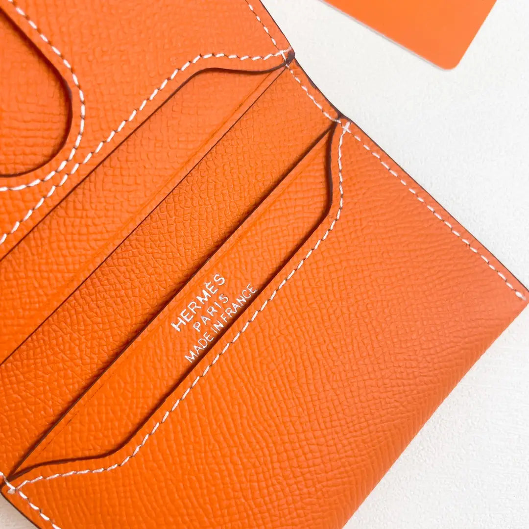 Luxury HRMS Calfskin Card Holder