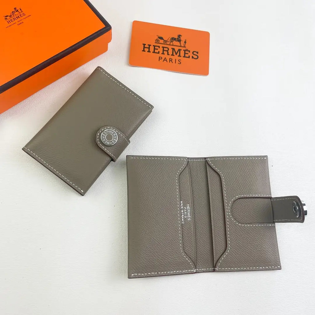 Luxury HRMS Calfskin Card Holder