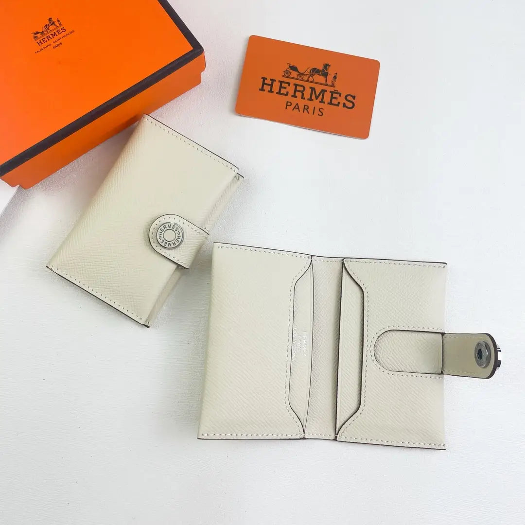 Luxury HRMS Calfskin Card Holder