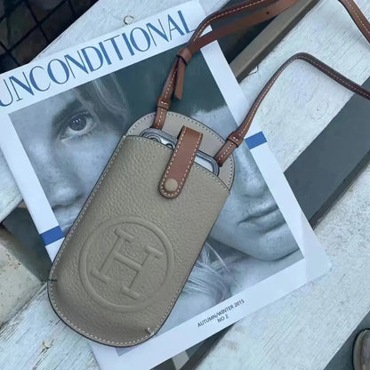 Hermès Pouch iPhone Case Crossbody Strap