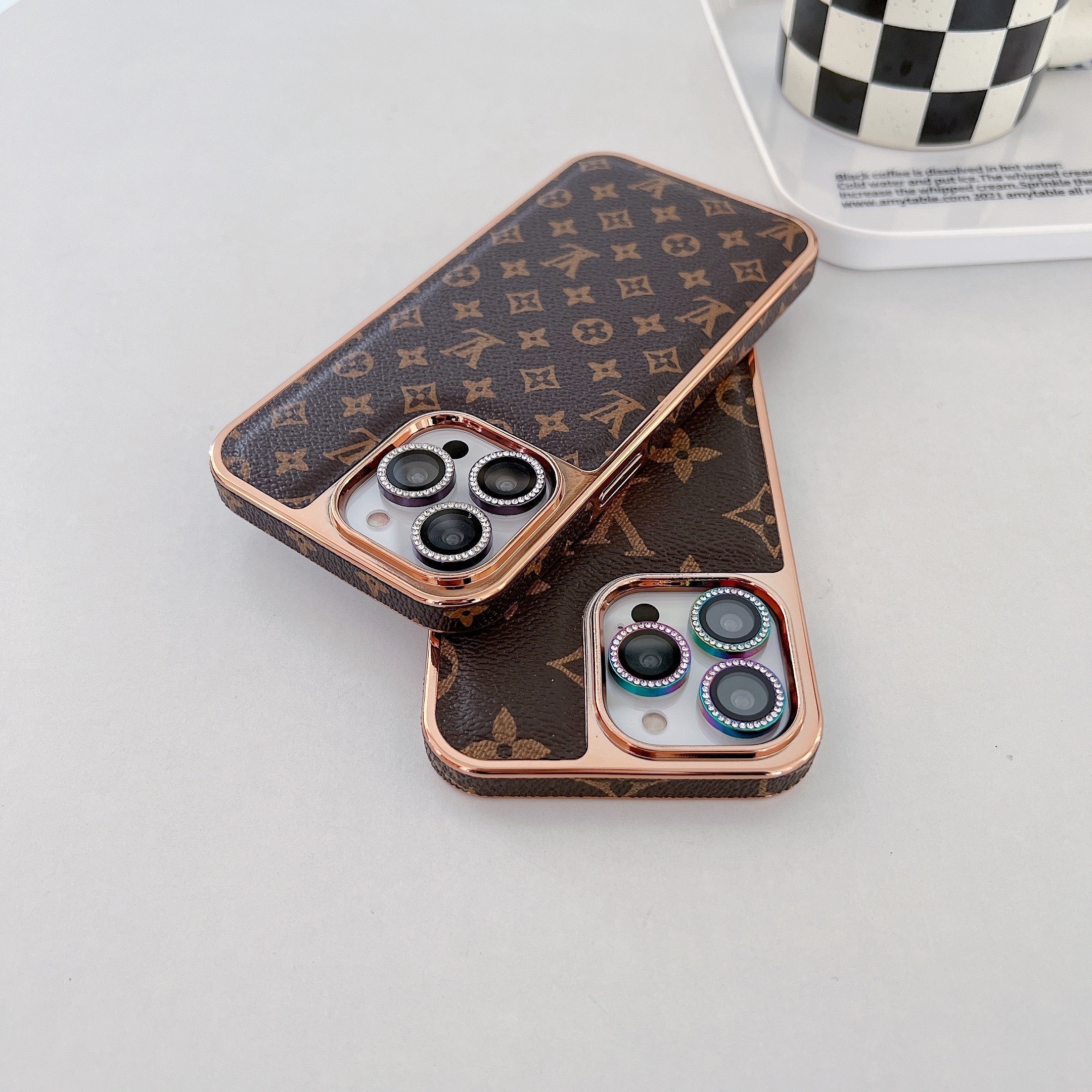 Luxury CLASSIC PRINTED PHONE CASE FOR iPHONE Roxy New 2