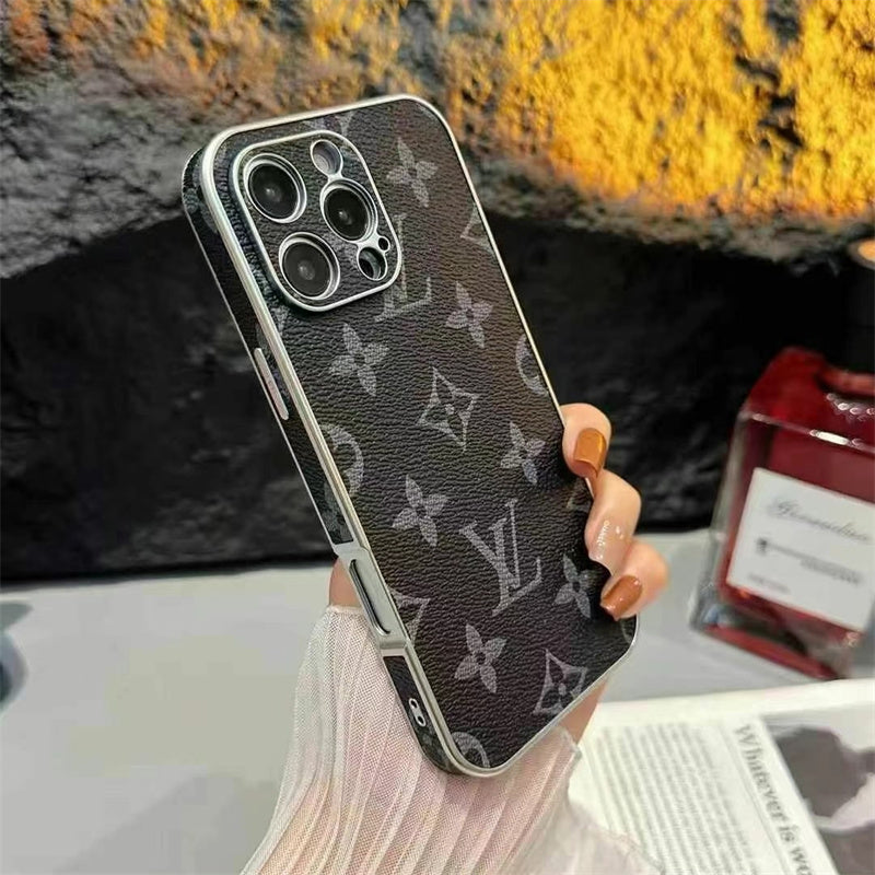 Luxury LV Leather iPhone Case Roxy New 2