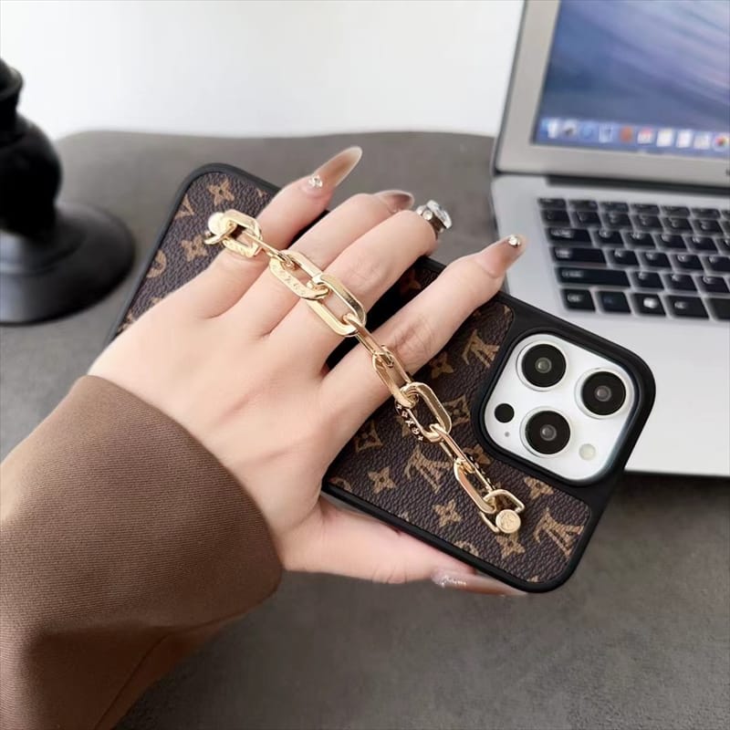 Monogram Lv Stylish Protective Case for Apple Phone theroxymob