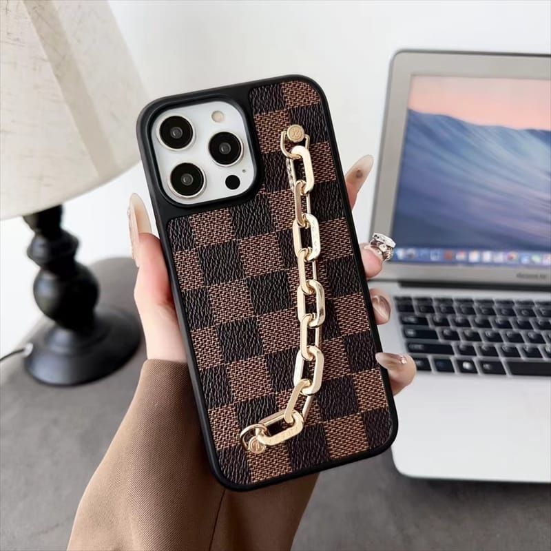 Monogram Lv Stylish Protective Case for Apple Phone theroxymob