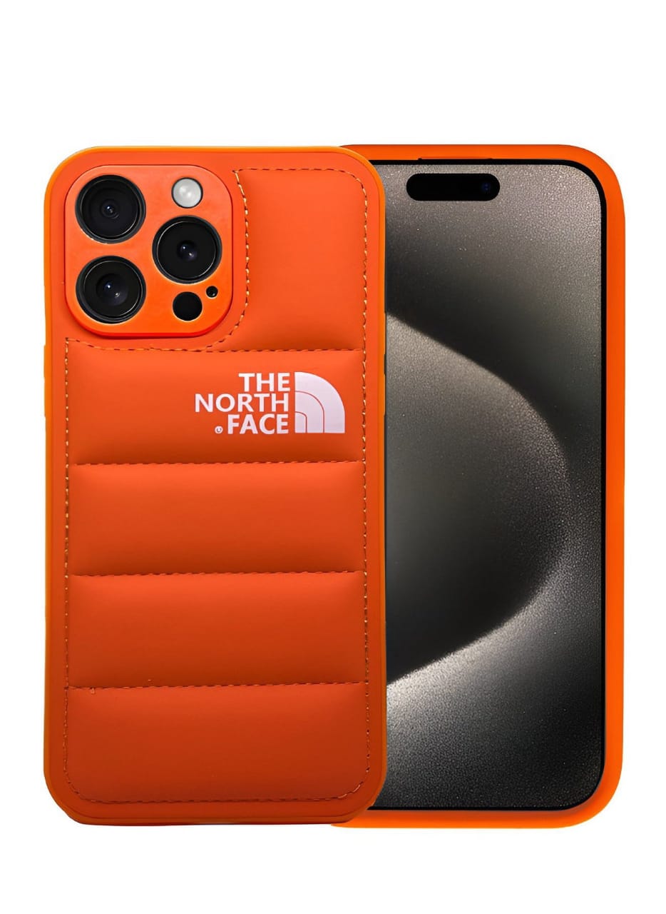 Luxury Fashion Leather The North Face Phone Case For iPhone theroxymob