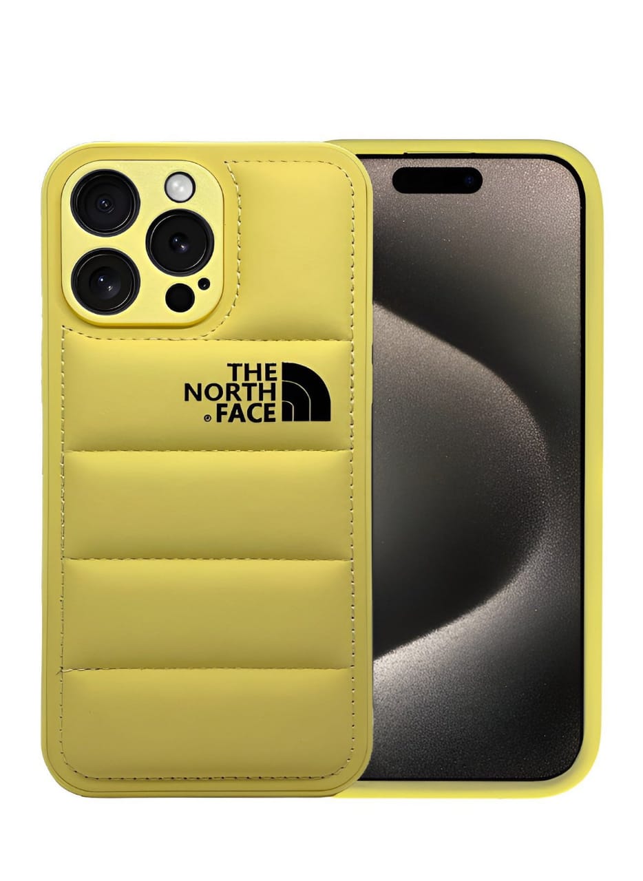 Luxury Fashion Leather The North Face Phone Case For iPhone theroxymob