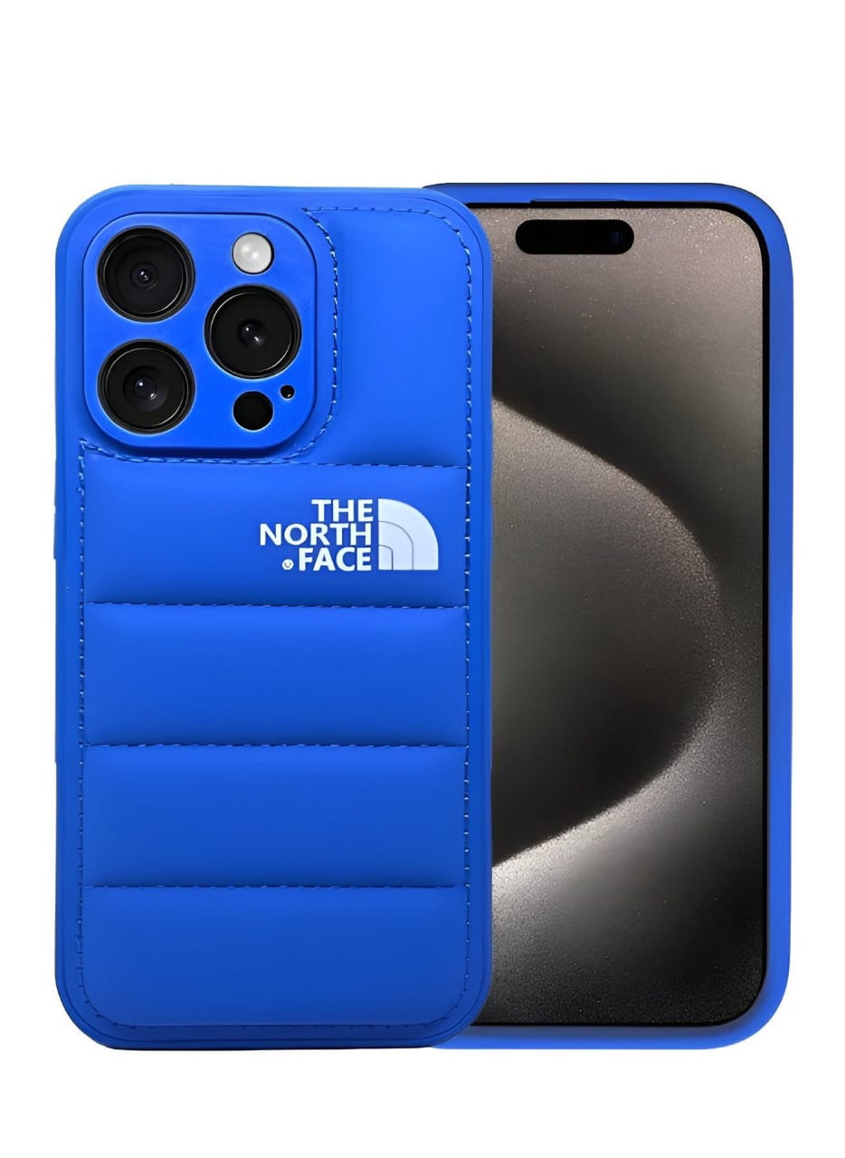 Luxury Fashion Leather The North Face Phone Case For iPhone theroxymob