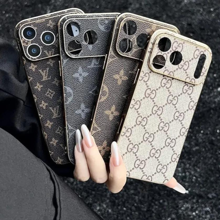 Lv Luxury Phone Case For iPhone 17/ 16 / 15 / 14