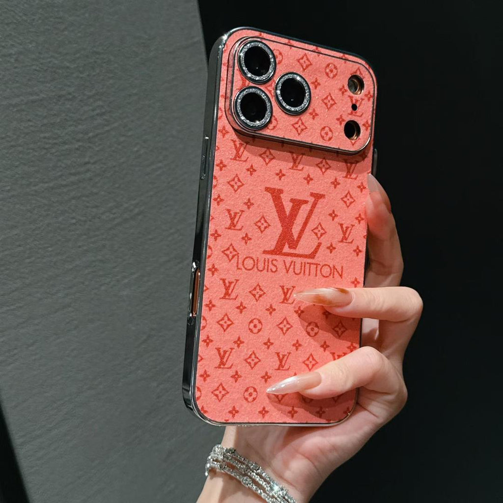 Lv Shiny Phone Case for iPhone 17/ 16/ 15/ 14