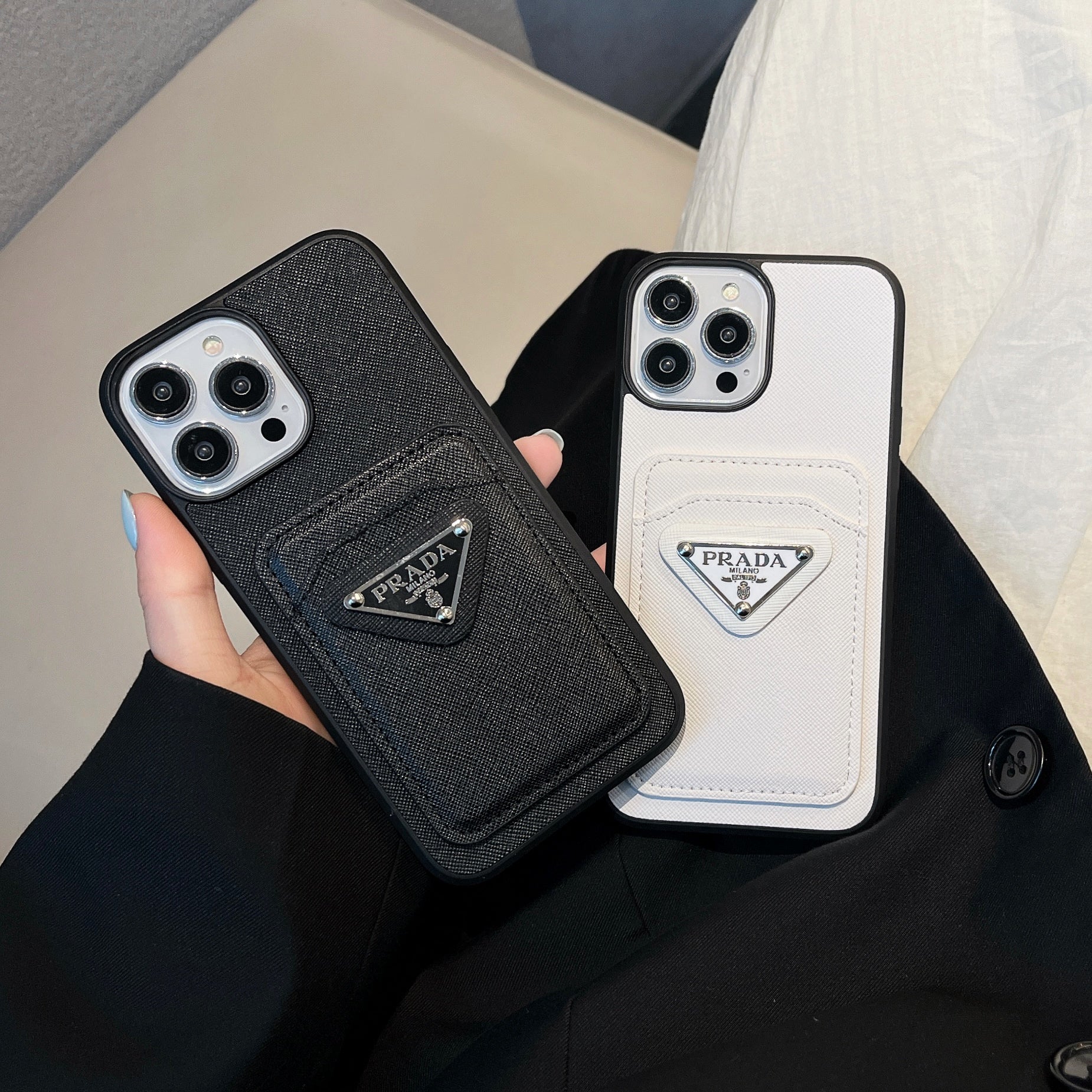 Luxurious leather iPhone case Roxy New 2