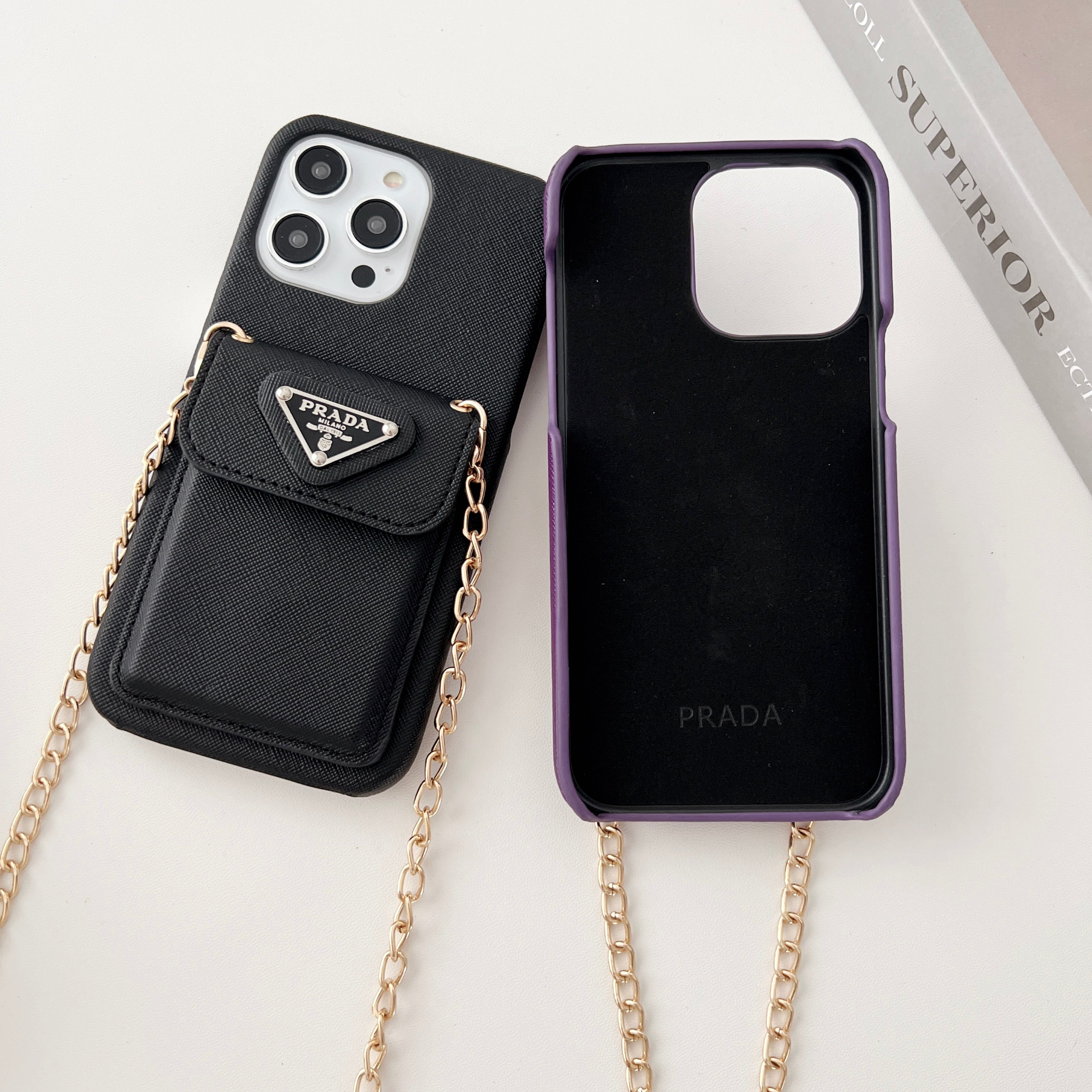 Luxurious leather iPhone case Roxy New 2