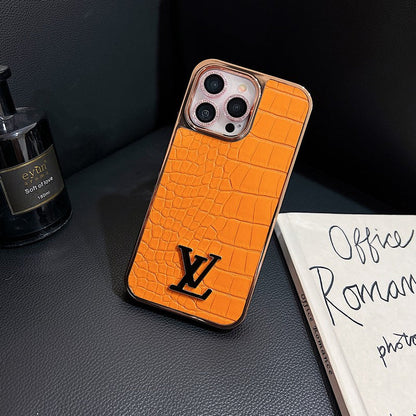 Premium Crocodile Pattern Color iPhone Case Roxy New 2