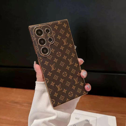 BROWN COLOR PHONE CASE FOR SAMSUNG GALAXY Roxy New