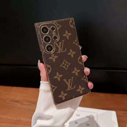 BROWN COLOR PHONE CASE FOR SAMSUNG GALAXY Roxy New