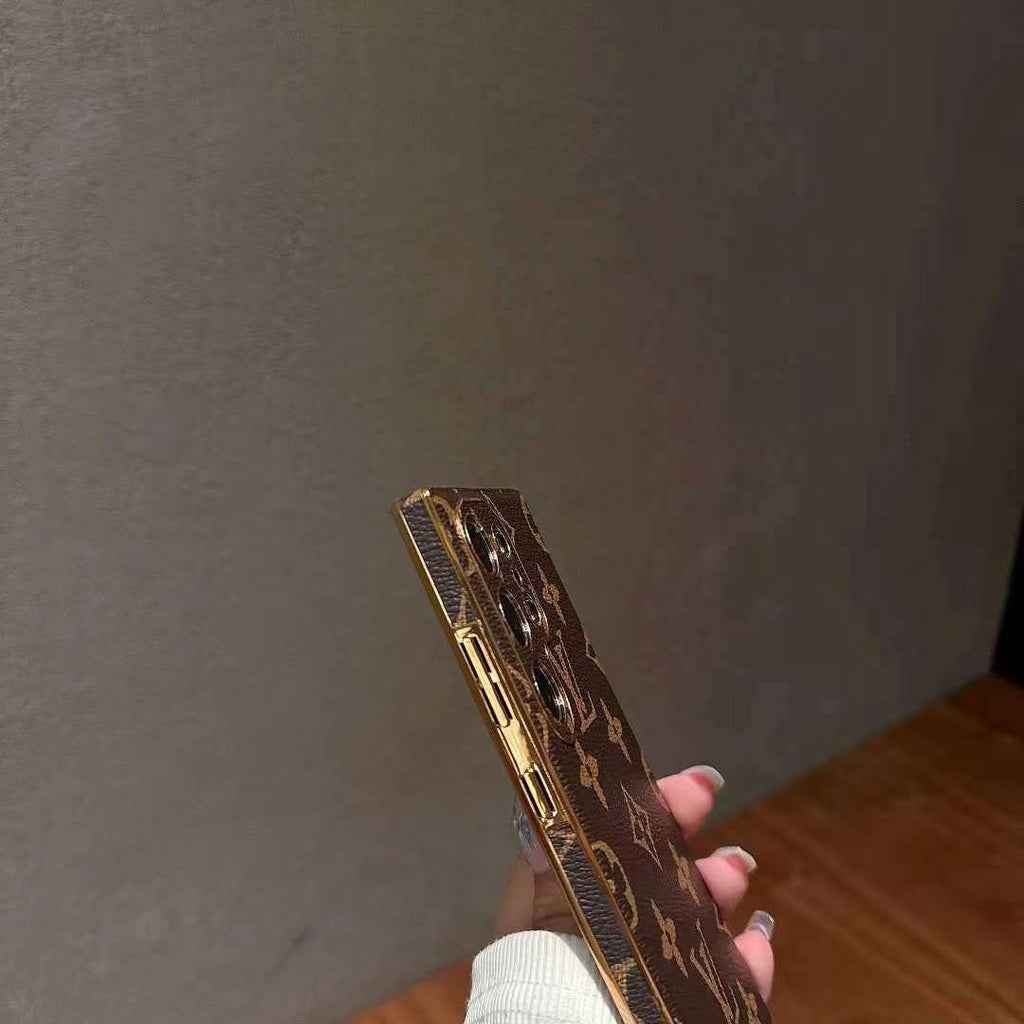 BROWN COLOR PHONE CASE FOR SAMSUNG GALAXY Roxy New