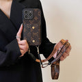 Lou Card Bag Chain Brown iPhone Case Roxy New 2