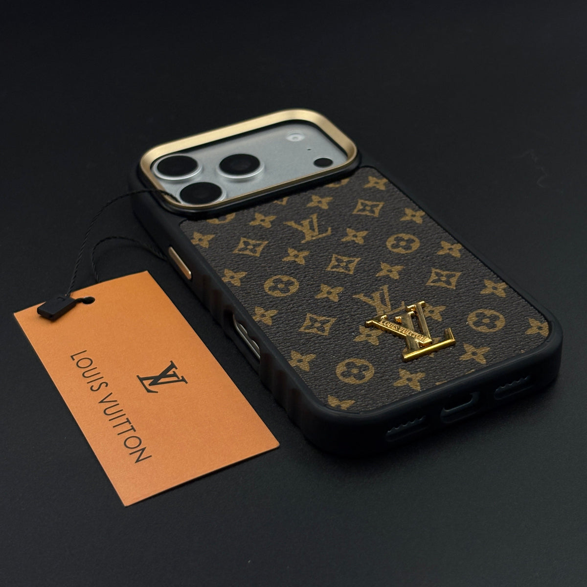 Luxury Fashion Brand Classic Monogram Case 13-18 Pro & Pro Max