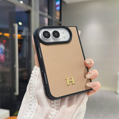 Classic HERMES Monogram Canvas Case for iPhone Duo