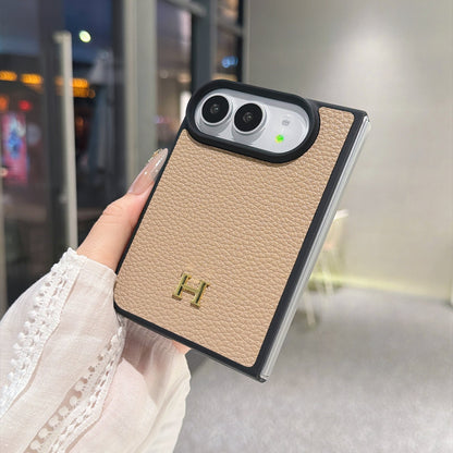 Classic HERMES Monogram Canvas Case for iPhone Duo