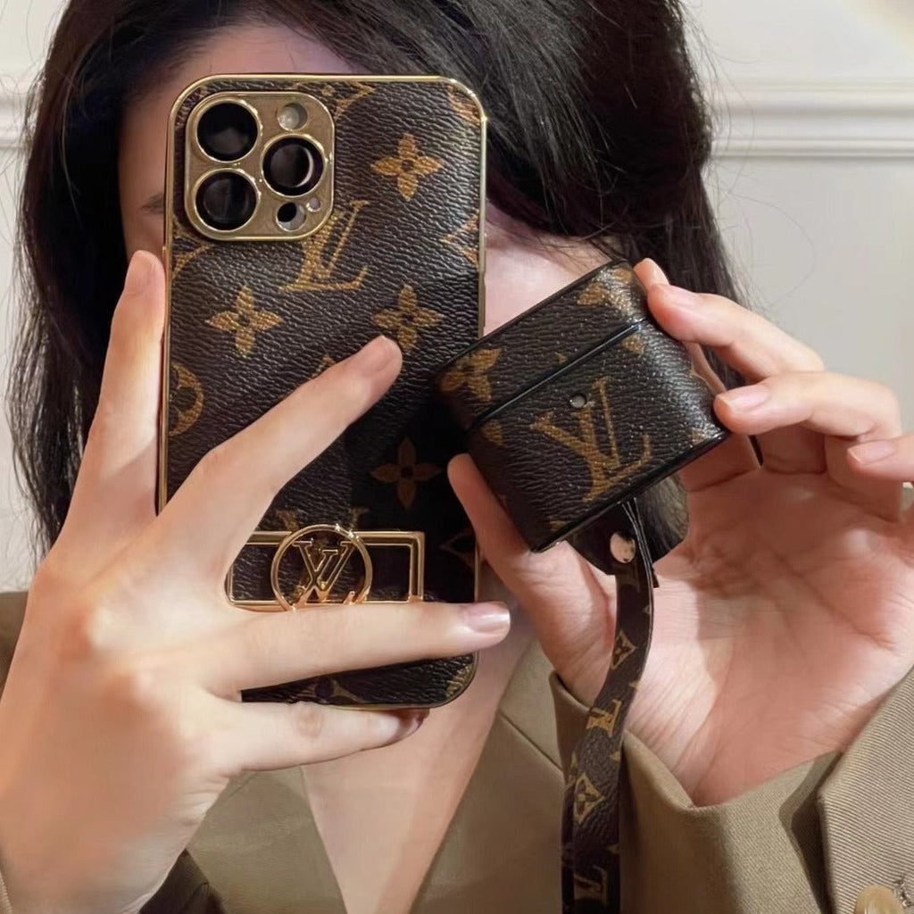 CLASSIC PRINTED AIRPODS CASE Roxy New