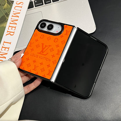 Luxury LV Monogram Canvas Case for iPhone Duo