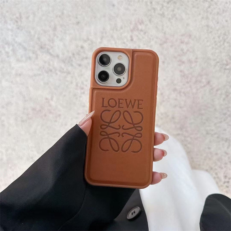 Luxury Loewe Phone Case For iPhone 17/ 16 / 15 / 14