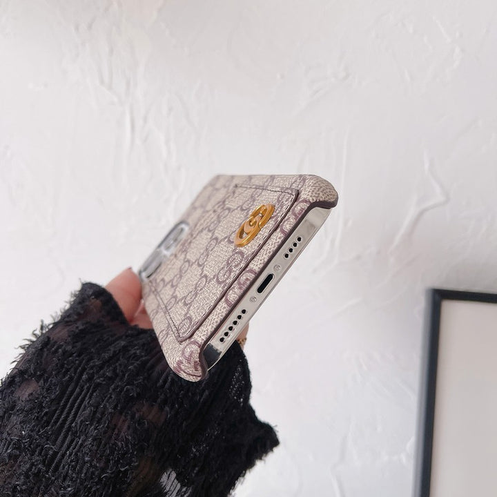 Luxury CARD BAG CLASSIC IPHONE CASE Roxy New 2