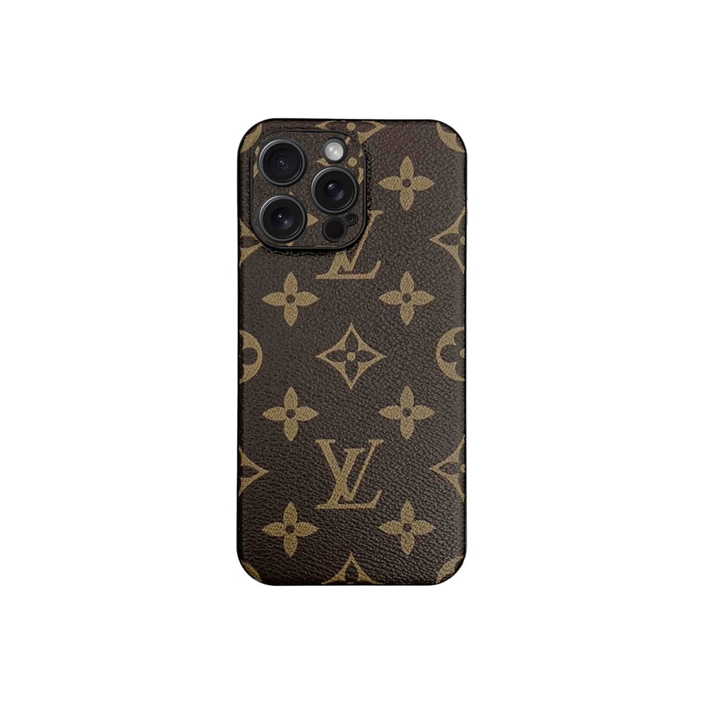 Premium Brown Phone Case For iPhone 17/ 16 / 15 / 14