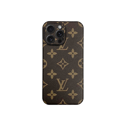 Premium Brown Phone Case For iPhone 12-17