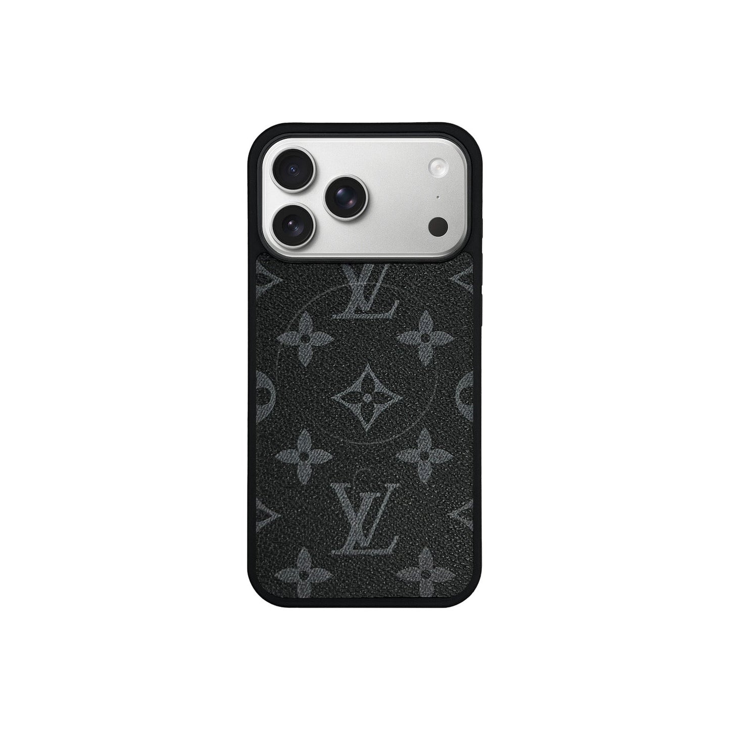 Brown Monogram MagSafe Case for iPhone 12-17 Series