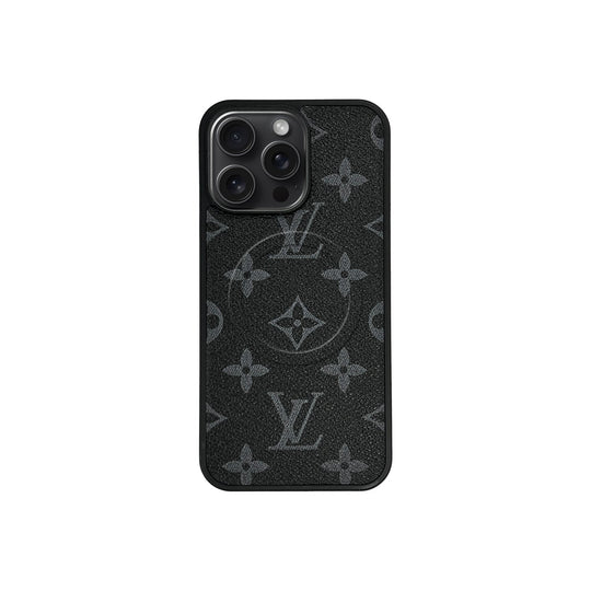 Brown Monogram MagSafe Case for iPhone 12-17 Series