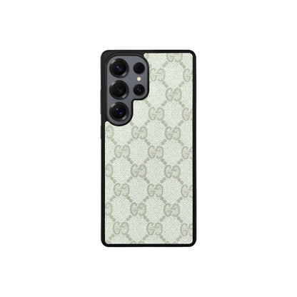 Luxury Monogram Canvas Light Case for Samsung S22-S26 Series
