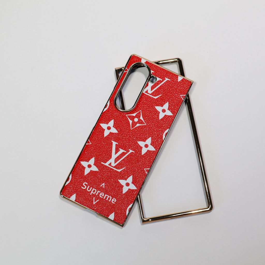 Samsung Galaxy Z Fold Fashion Leather Phone Case