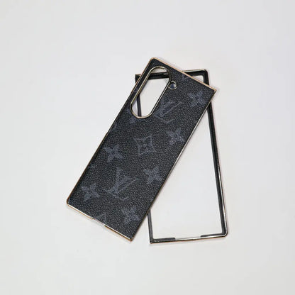 LV Monogram Slim Luxury Case for Samsung Z Fold 3-7