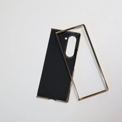 LV Monogram Slim Luxury Case for Samsung Z Fold 3-7