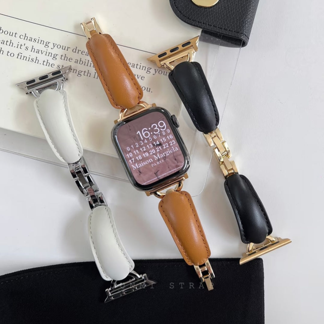 Leather Metal Band Roxy New 2