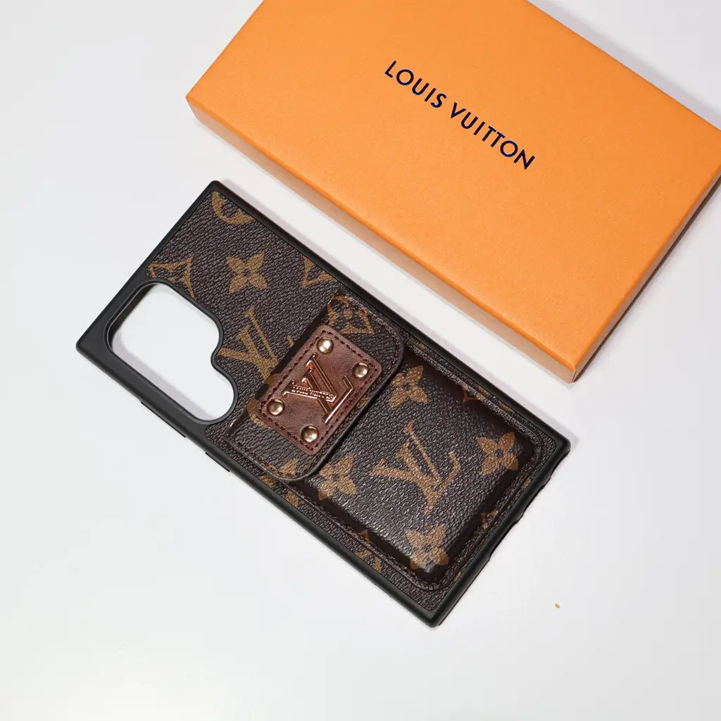 Louis Vuitton Galaxy Case Card Holder for Samsung Galaxy S22-25 Series