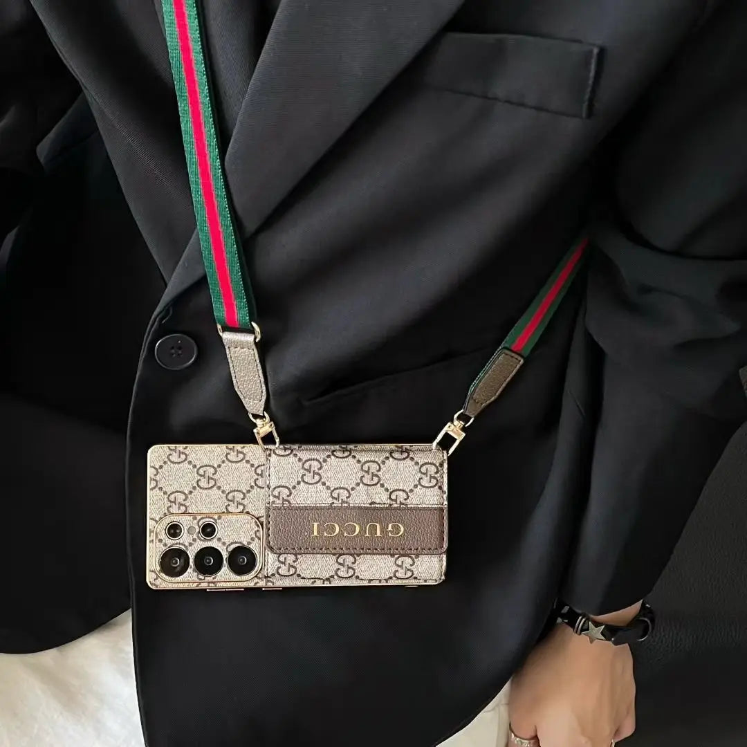 Luxury Louis Vuitton Case for Samsung Galaxy S22-S26