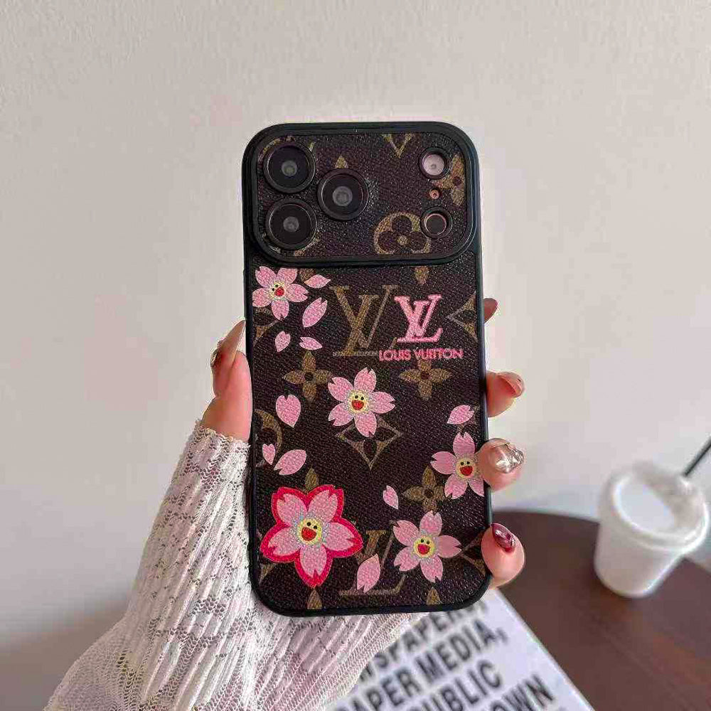 Louis Vuitton x Character Collaboration Monogram Phone Case for iPhone 14-17 Series